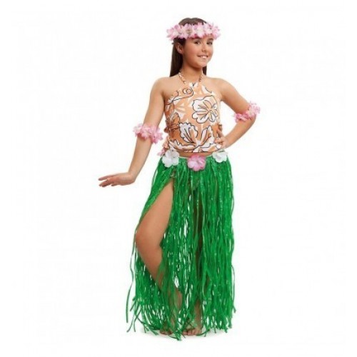 DISFRAZ 7A9AÑOS HAWAIANA CHIC