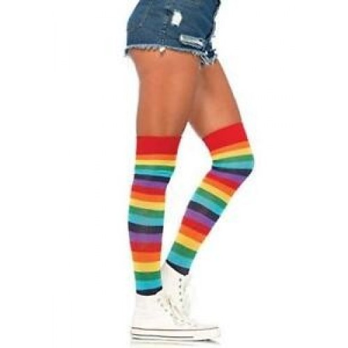 MEDIAS ADULTO T-UNICA ARCO IRIS