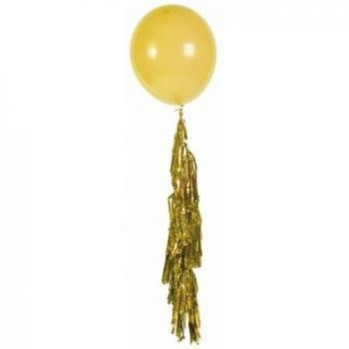   GUIRNA FLECO MET ORO P/GLOBOS 1,8M