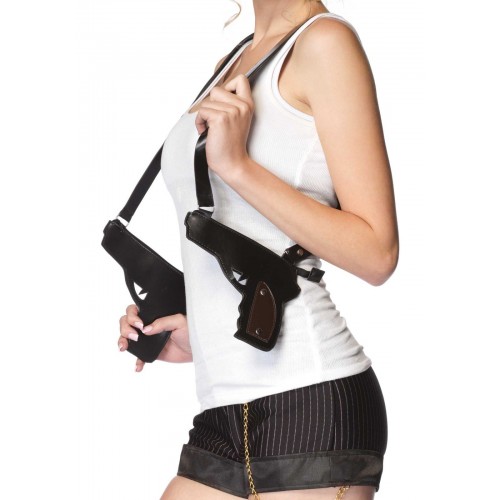 FUNDA DE PISTOLA DOBLE GANGSTER