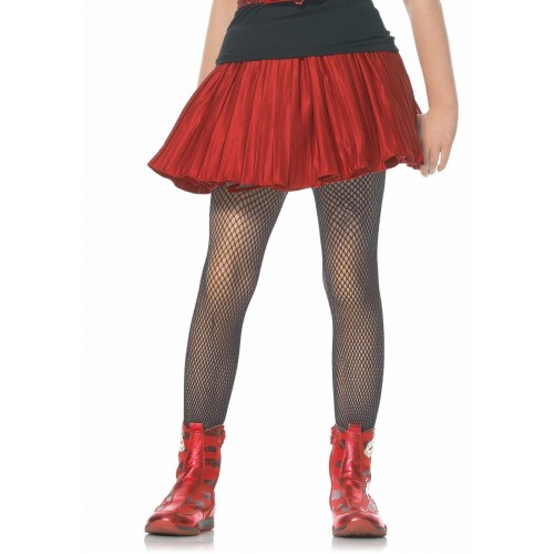   PANTYS INF  8A10AÑOS RED NEGRO