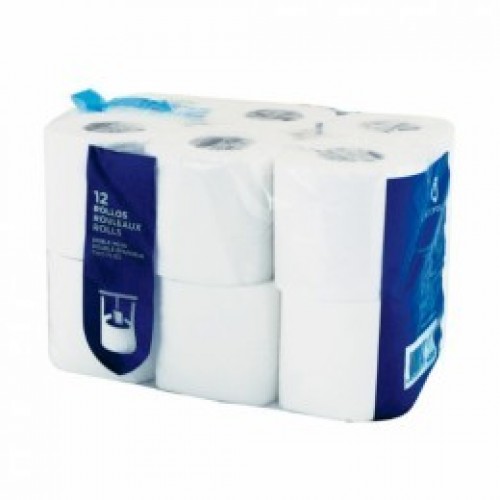 *C/ 12 ROLLOS PAPEL HIGIENICO 2/C 23MT