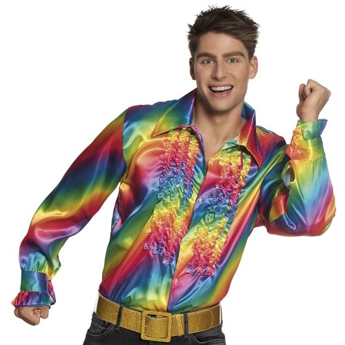 CAMISA ADULTO T-XXL VUELO ARCO IRIS