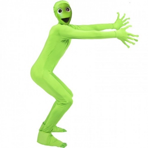 DISFRAZ M/L ALIEN VERDE COSITA