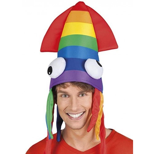 $D SOMBRERO PULPO ARCO IRIS