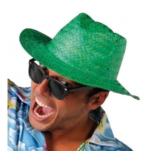 $D   SOMBRERO PAJA VERDE