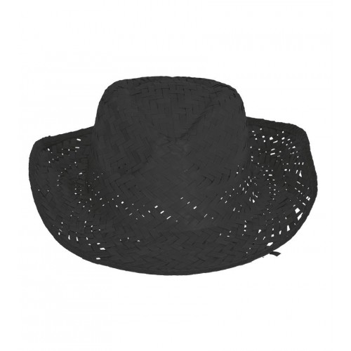 $D   SOMBRERO PAJA NEGRO
