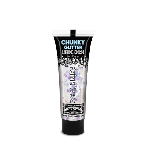 TUBO GEL LENTEJUELA HOLOG. TRANSP. 13ML