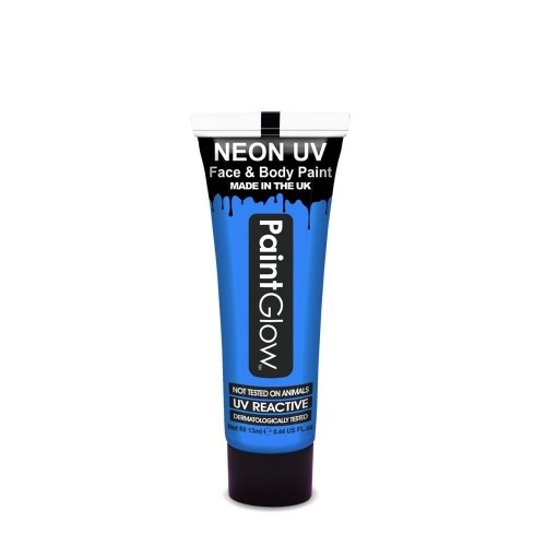 TUBO MAQUILLAJE NEON AZUL 12ML