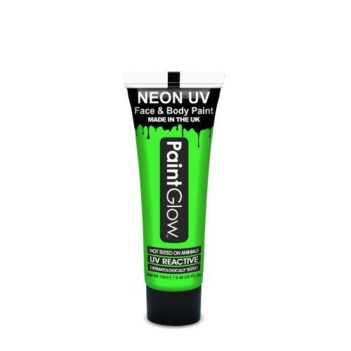 TUBO MAQUILLAJE NEON VERDE 12ML