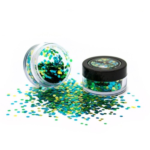 BOTE LENTEJUELA HOLOG.NEON VERDE 3G