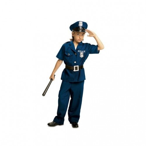 DISFRAZ 5A6AÑOS POLICIA AZUL