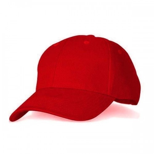   GORRA ADULTO LISA ROJA