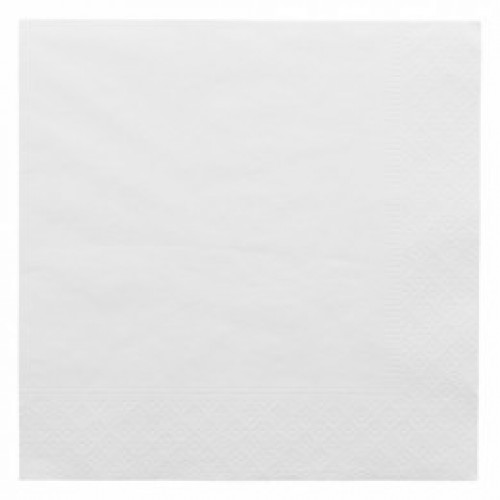   100 SERVILLETAS BLANCA 33X33 2/C