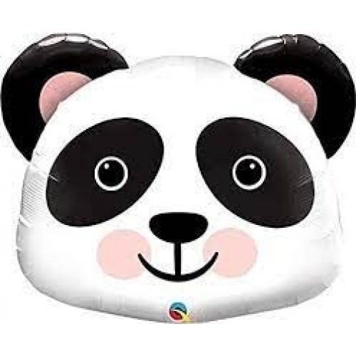 GLOBO 14" PALO FOIL CABEZA PANDA