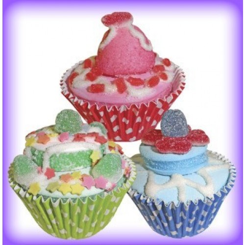MUFFINS FLAMENCAS SERIE 80