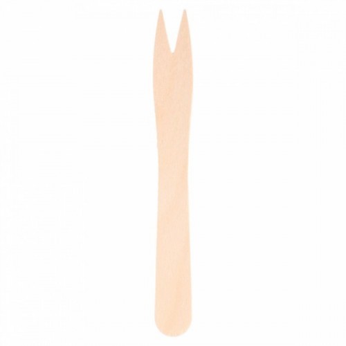 1000 TENEDORES MADERA PAPAS FRITAS 8,5CM