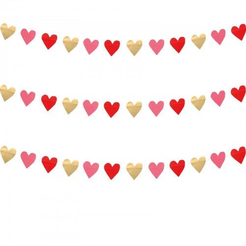 GUIRNALDA CARTON CORAZON LOVE 2MT