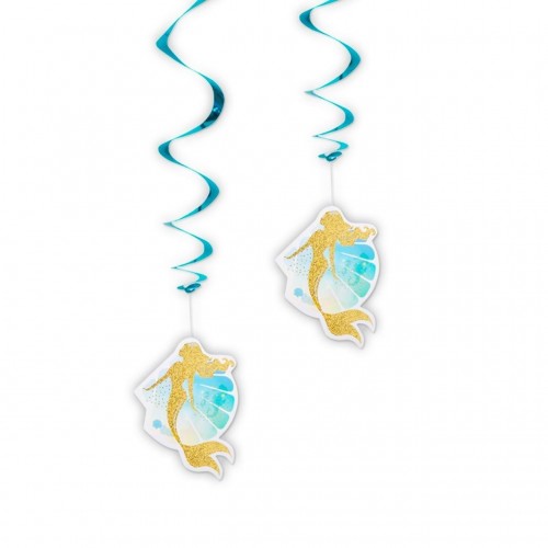   2 TIRAS ESPIRAL SIRENA 85CM