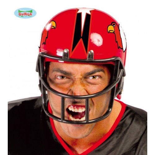 CASCO FUTBOL AMERICANO ROJO