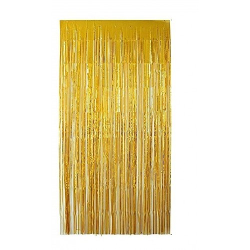   CORTINA FLECO METAL ORO 1X2,40MT