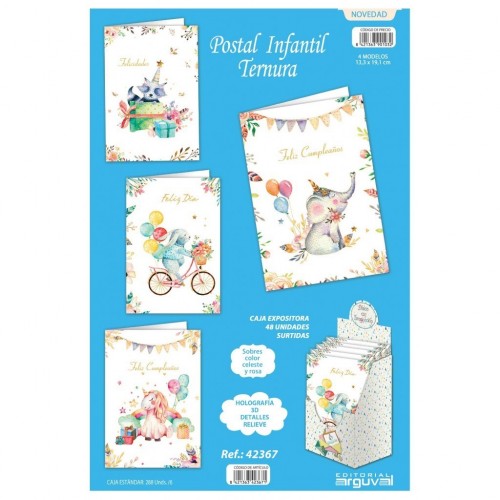 $D TARJETA INFANTIL TERNURA  