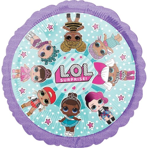   GLOBO 18" FOIL RND LOL SURPRISE
