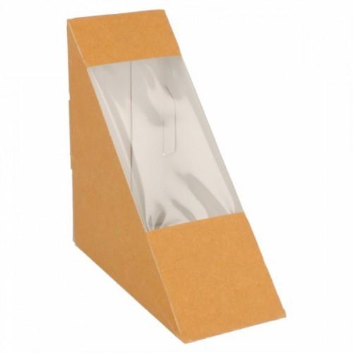 $D 100 CAJAS PORTA-SANDWICH C/VENTANA