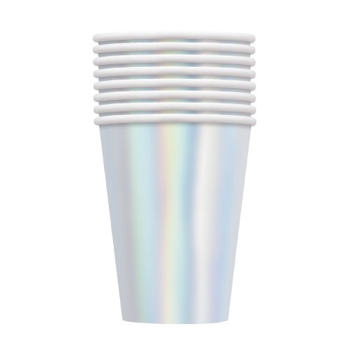  PAQ.8/U VASO IRIDISCENTE 355ML