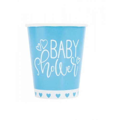  PAQ.8/U VASO BABY SHOWER 266ML