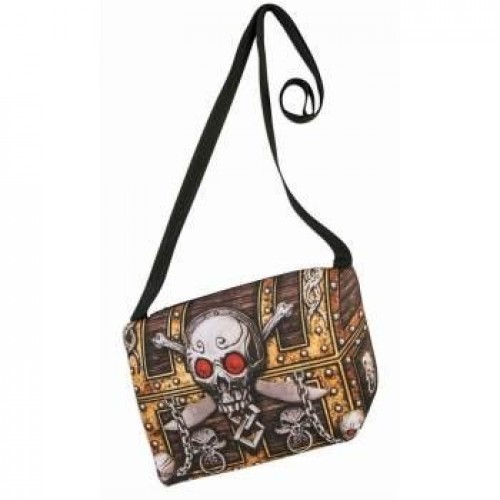 BOLSO CALAVERA PIRATA BUCANERO