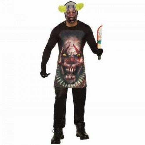 DISFRAZ T-UNICA PAYASO DIABOLICO