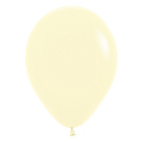   50 GLOBOS 12" 112T04 MATTE AMARILLO