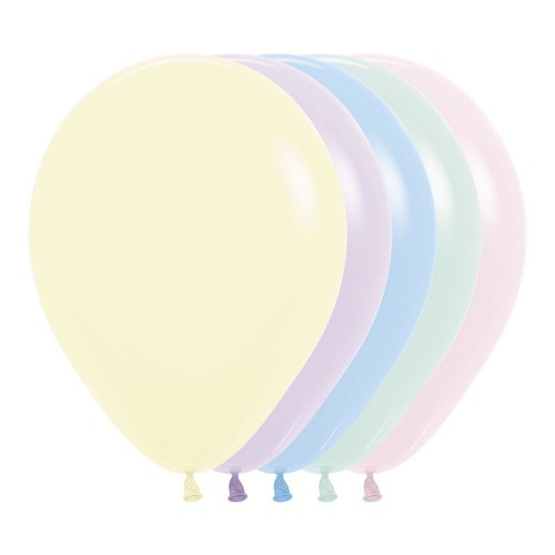   50 GLOBOS 12" 112T50 MATTE COL.SUR