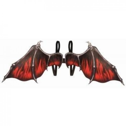 ALAS ROJAS VAMPIRO 80X35CM