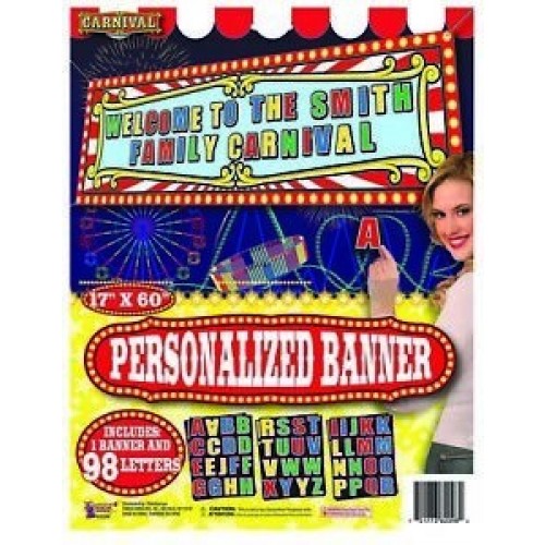 CARTEL PERSONALIZABLE 43,18X152,4CM
