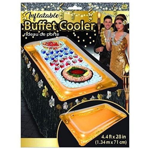   BUFET HINCHABLE ORO 71CMX1,34MT