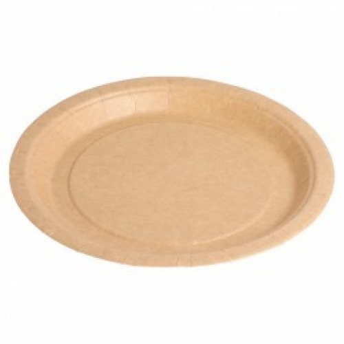 $D 20 PLATOS BIO-LACADO NATURAL 18CM