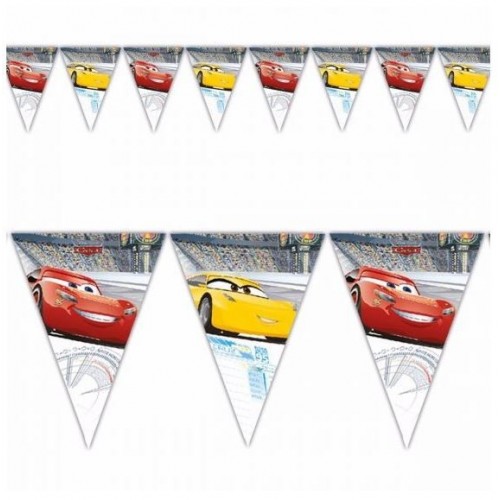  BANDERIN TRIANGULO CARS 3 2,3MT