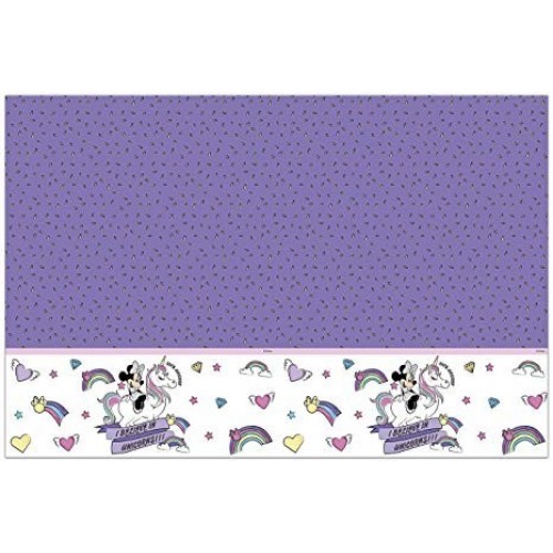   MANTEL MINNIE UNICORNIO 120X180CM