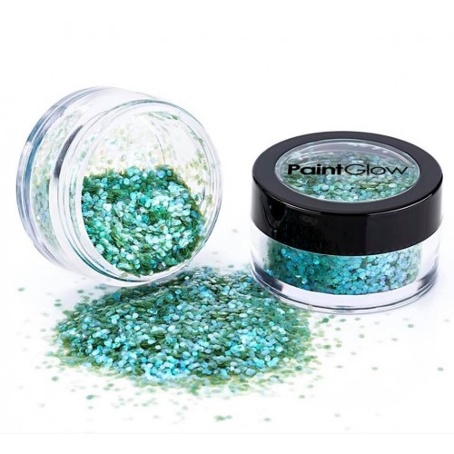 LENTEJUELA GLITTER VERDE SEA TURTLE 3GR
