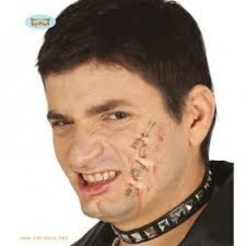 $D CICATRIZ LATEX C/IMPERDIBLES