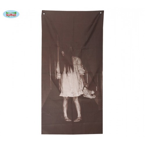 $D CORTINA DECO NIÑA FANTASMA 75X160CM