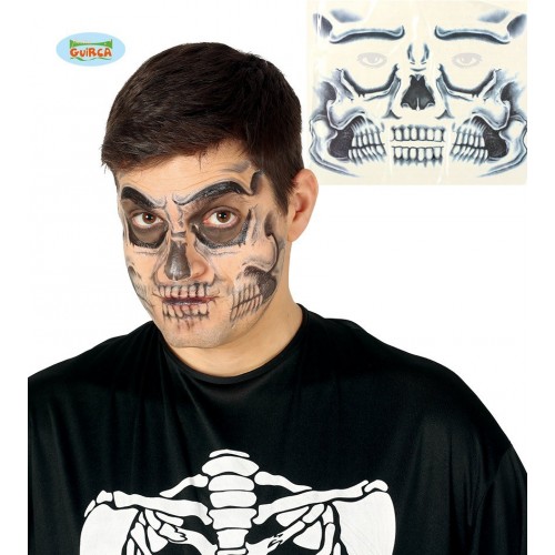 $D TATUAJE CARA CALAVERA