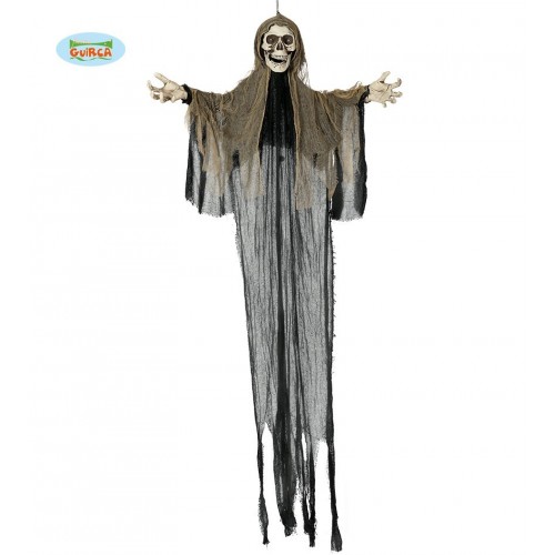$D COLGANTE ESQUELETO LUZ SONIDO 190CM