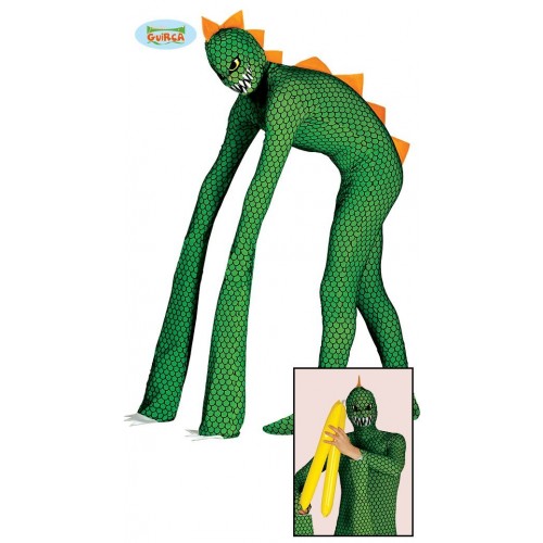 DISFRAZ T-L REPTIL MUTANTE