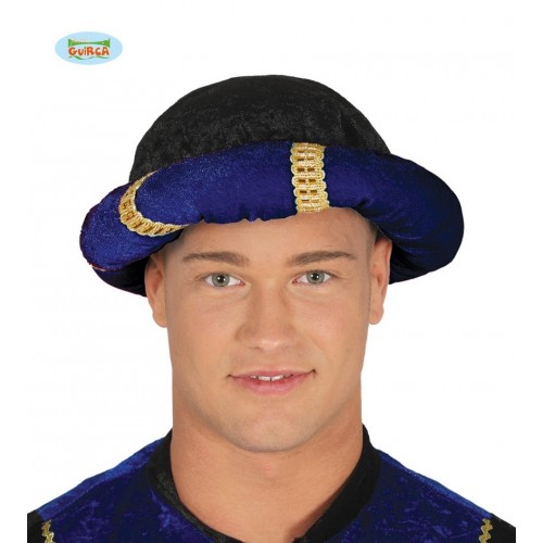 TURBANTE ADULTO AZUL PAJE