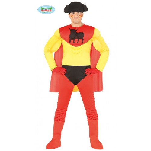 $D DISFRAZ T-L SUPERHEROE ESPAÑOL