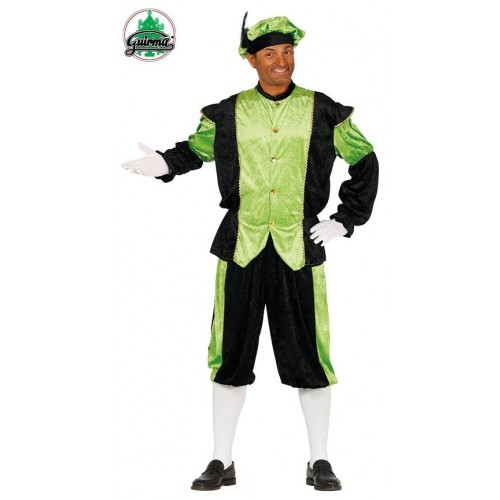 DISFRAZ T-M PAJE REAL VERDE