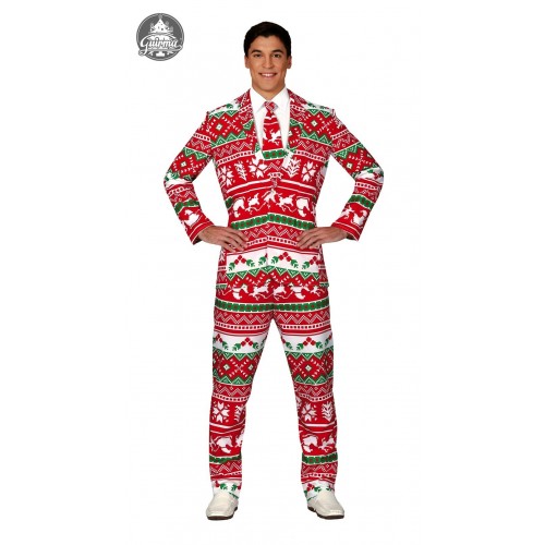 DISFRAZ T-M SMOKIN DISEÑO NAVIDEÑO